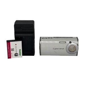 Sony Cyber-shot DSC-L1 4.1MP Digital Camera Silver Bundle Tested *READ*